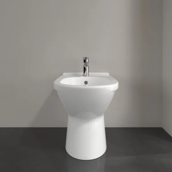 Villeroy & Boch O.NOVO 54610001 - Bideu pe podea, 57 x 36 cm, ceramică, alb