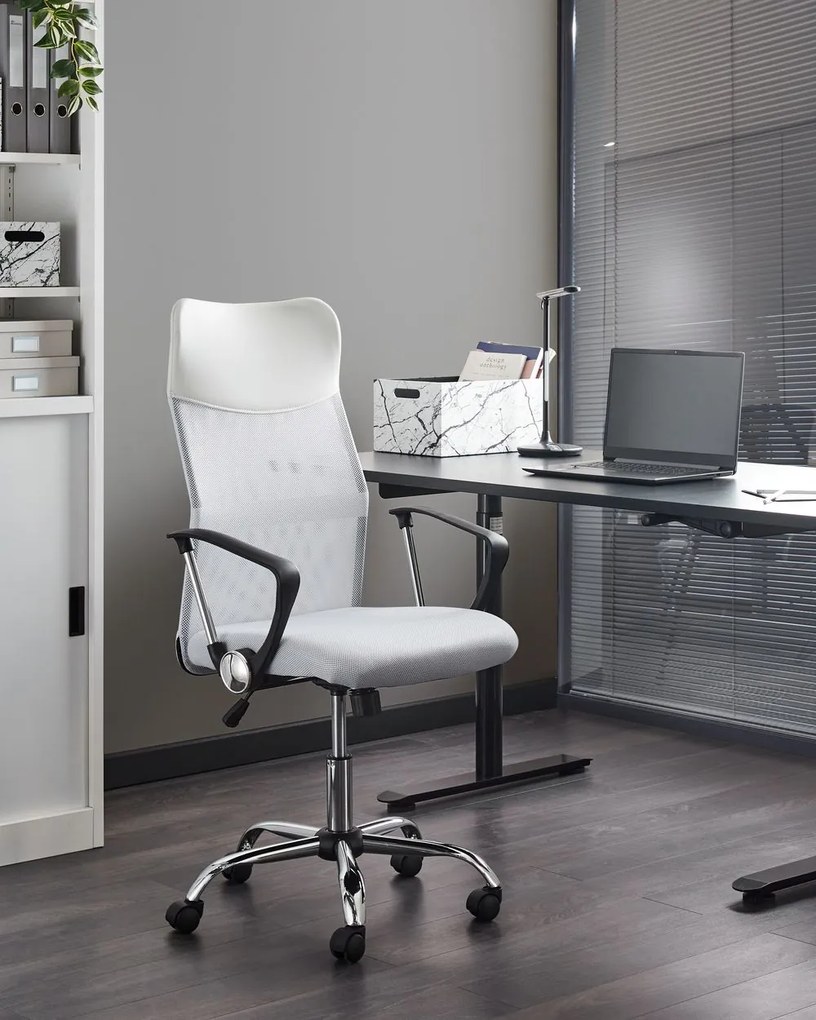 Scaun de birou Denote (alb). Promo -45%. 1011207