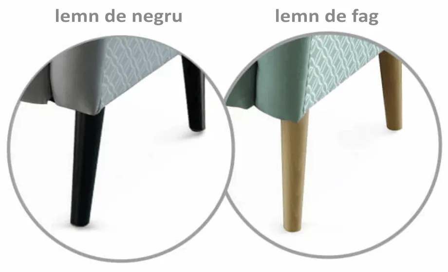 Scaun de design, ţesătură, capuccino/model, BELEK