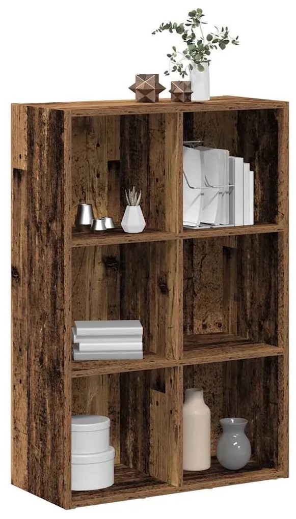 vidaXL Dulap cu cărți/Dulfrag lemn vechi 66x30x98 cm lemn prelucrat