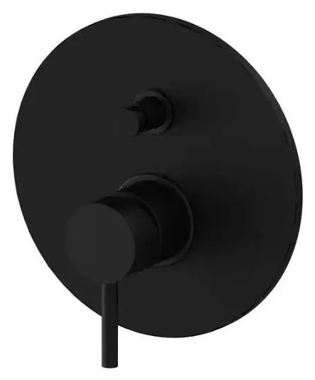 Paffoni - Baterie de duș încastrată LIGHT, negru