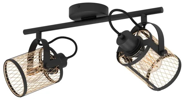 Spot de tavan DELLOW 2xE27/40W/230V Eglo 43532