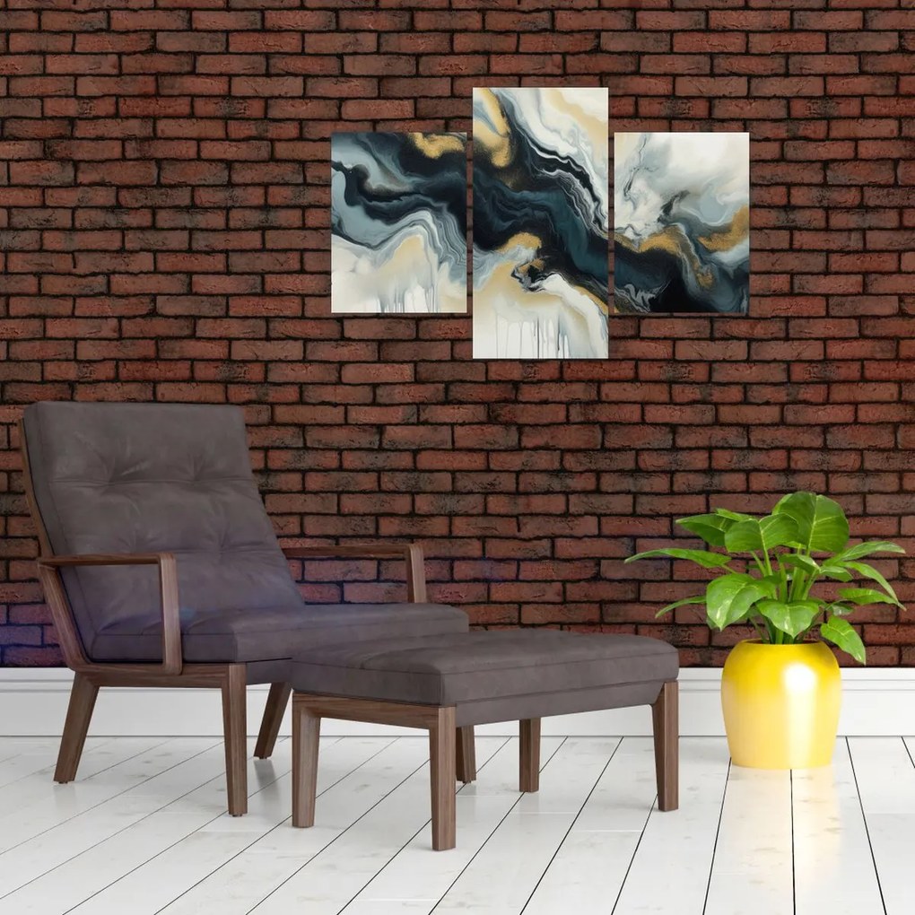 Tablou - Desen marmorat (90x60 cm)