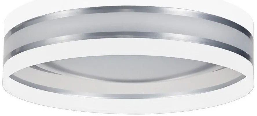 Plafonieră LED dimabilă SMART CORAL LED/24W/230V albă/argintie + telecomandă