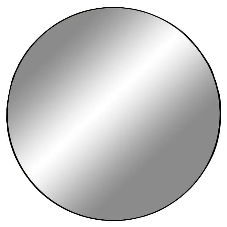 Oglindă rotundă de perete cu ramă neagră House Nordic Jersey, ø 60 cm