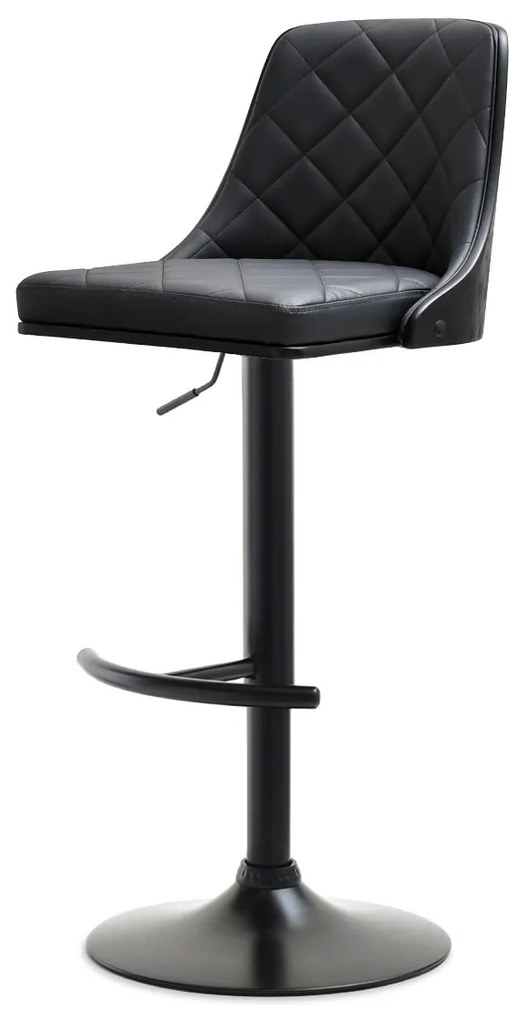 Scaun Haire (lemn negru + negru). 1110584