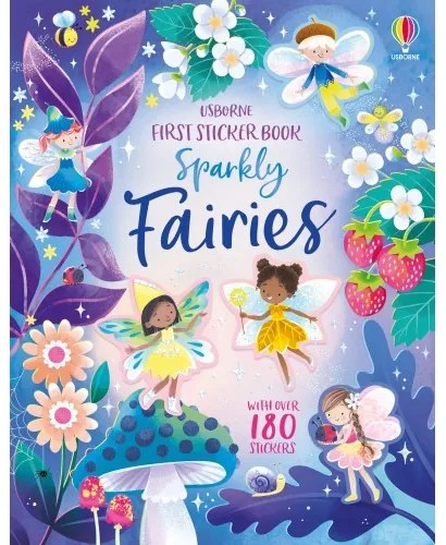 First Sticker Book Sparkly Fairies