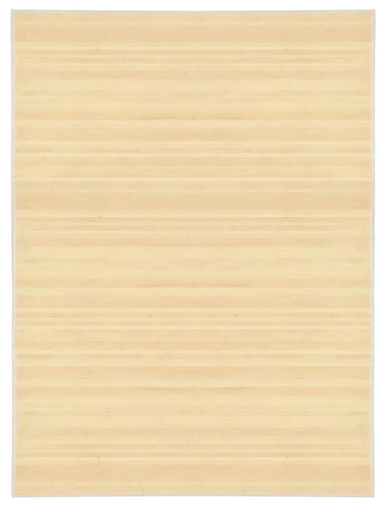 Covor din bambus, natural, 150 x 200 cm Maro deschis, 150 x 200 cm