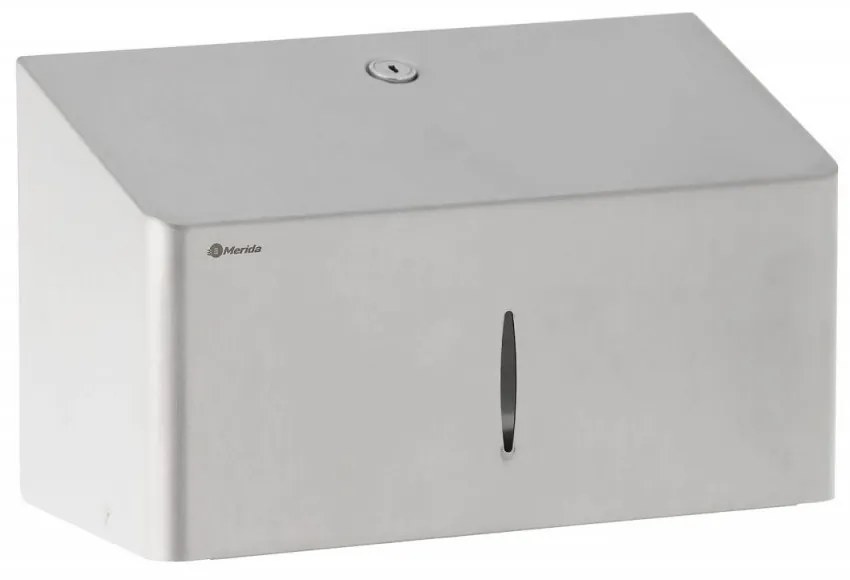 Dozator de prosoape de hârtie Stella R10 Advanced Mini, oțel inoxidabil mat