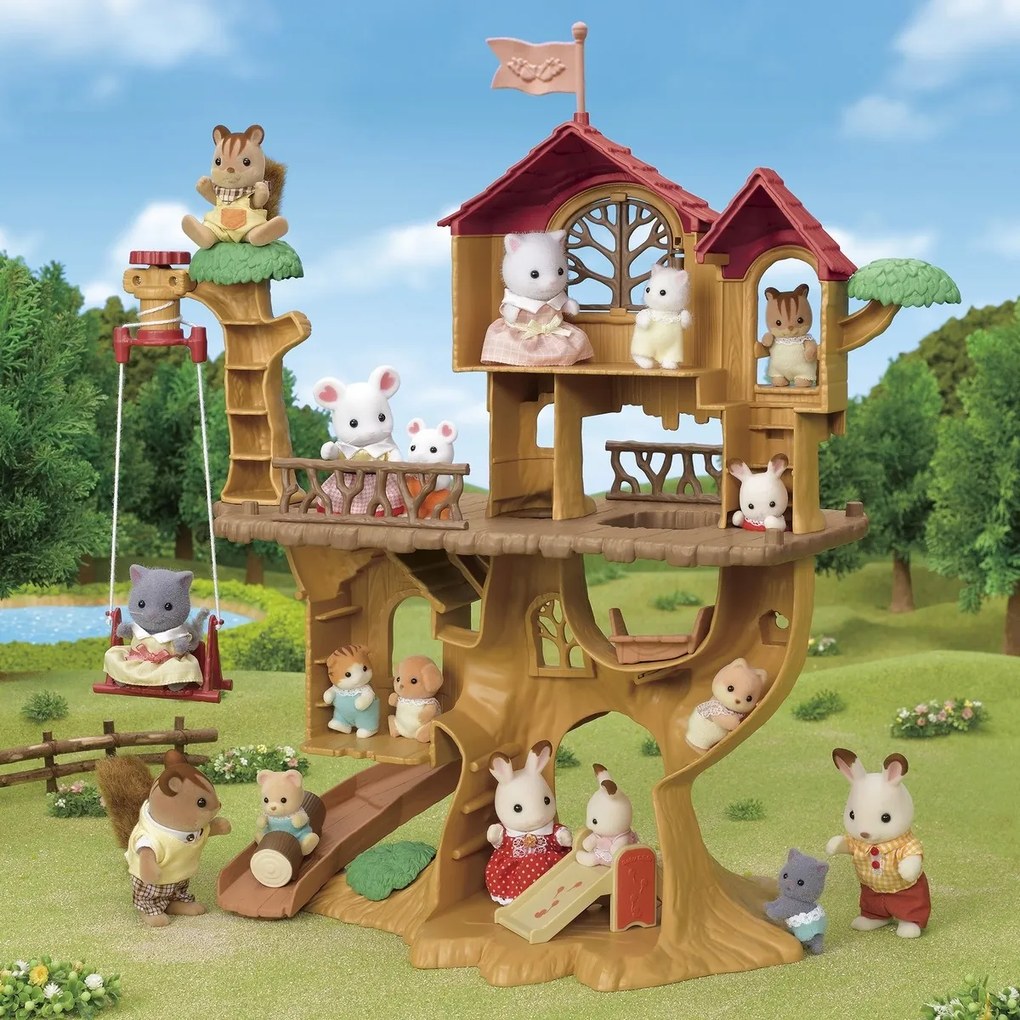 Sylvanian families 5450 - casă aventuri în copac