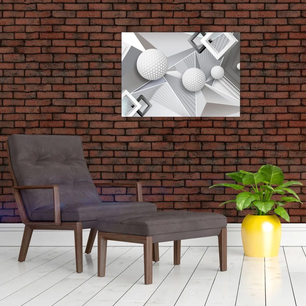 Tablou geometric abstract (70x50 cm)