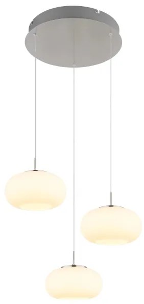 Lustră LED pe cablu Globo 15744-3HN QUINTARA 3xLED/6W/230V