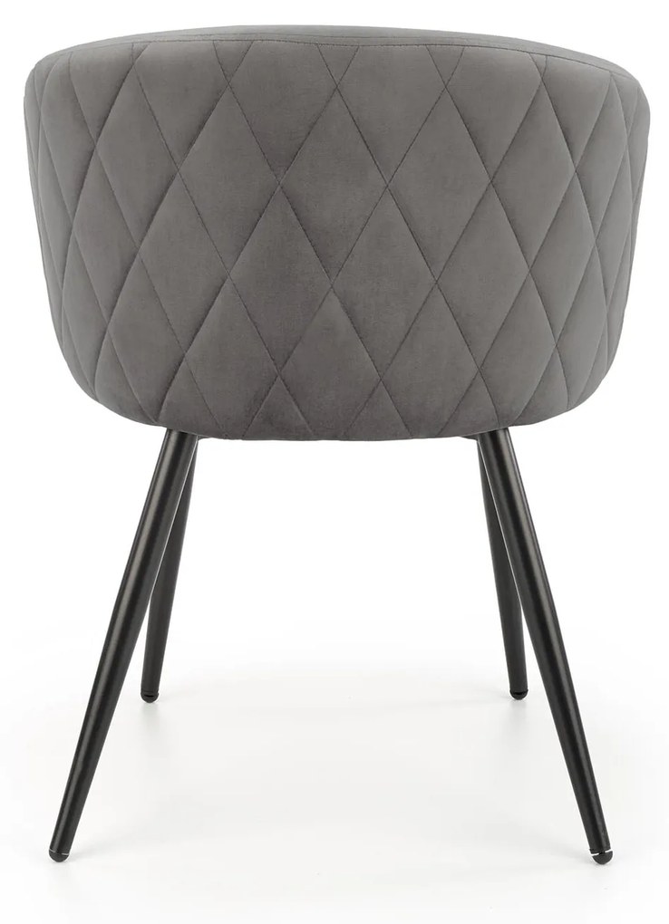 Scaun de sufragerie Kieth (gri). 1039626