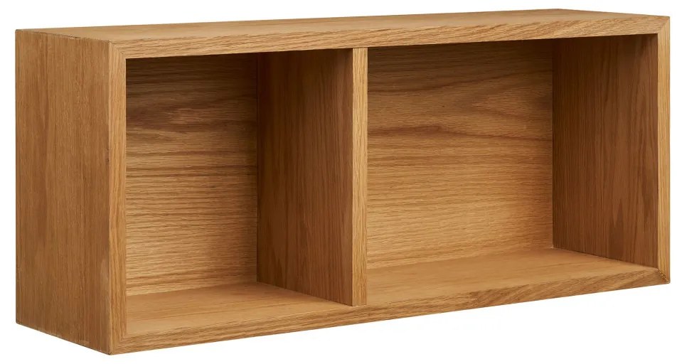 Raft de perete Oshawa furnir de stejar, natural, 71x20x30 cm