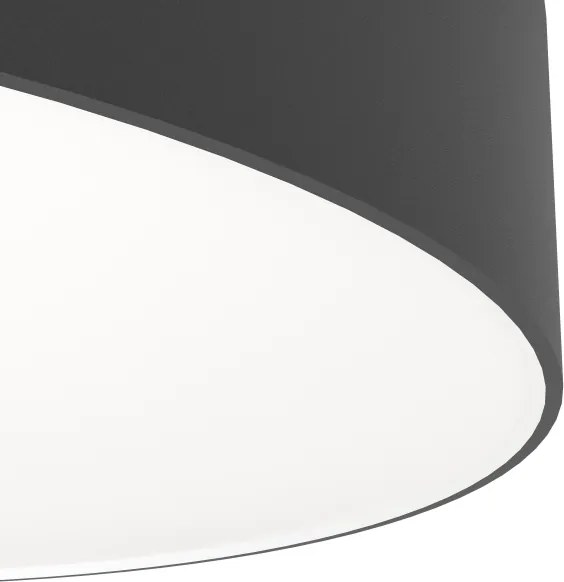 Eglo 901904 - Plafonieră LED RGBW dimabilă GALLIZZI-Z, 26W, 230V, Ø49 cm, neagră