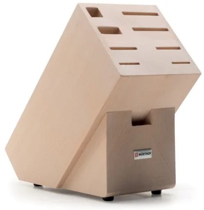 Wüsthof CLASSIC set 8 cuțite bucătărie, suport, frasin/bej