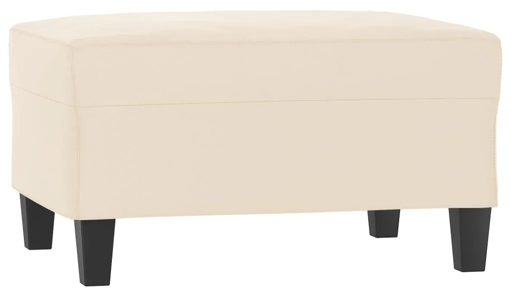 vidaXL Taburet, bej, 70x55x41 cm, țesătură microfibră