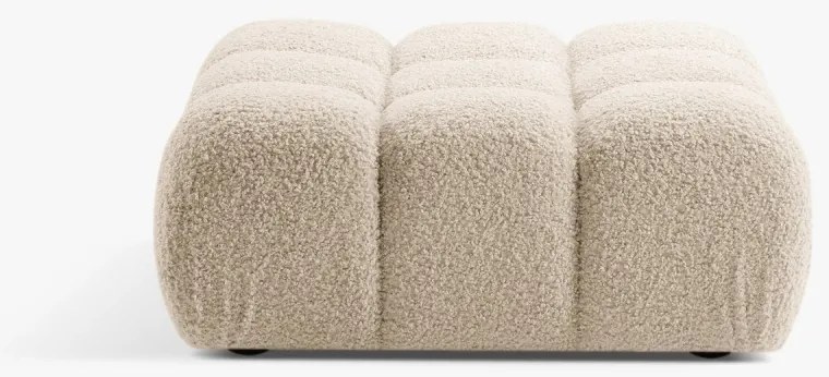 Taburet Bellis boucle L94 cm