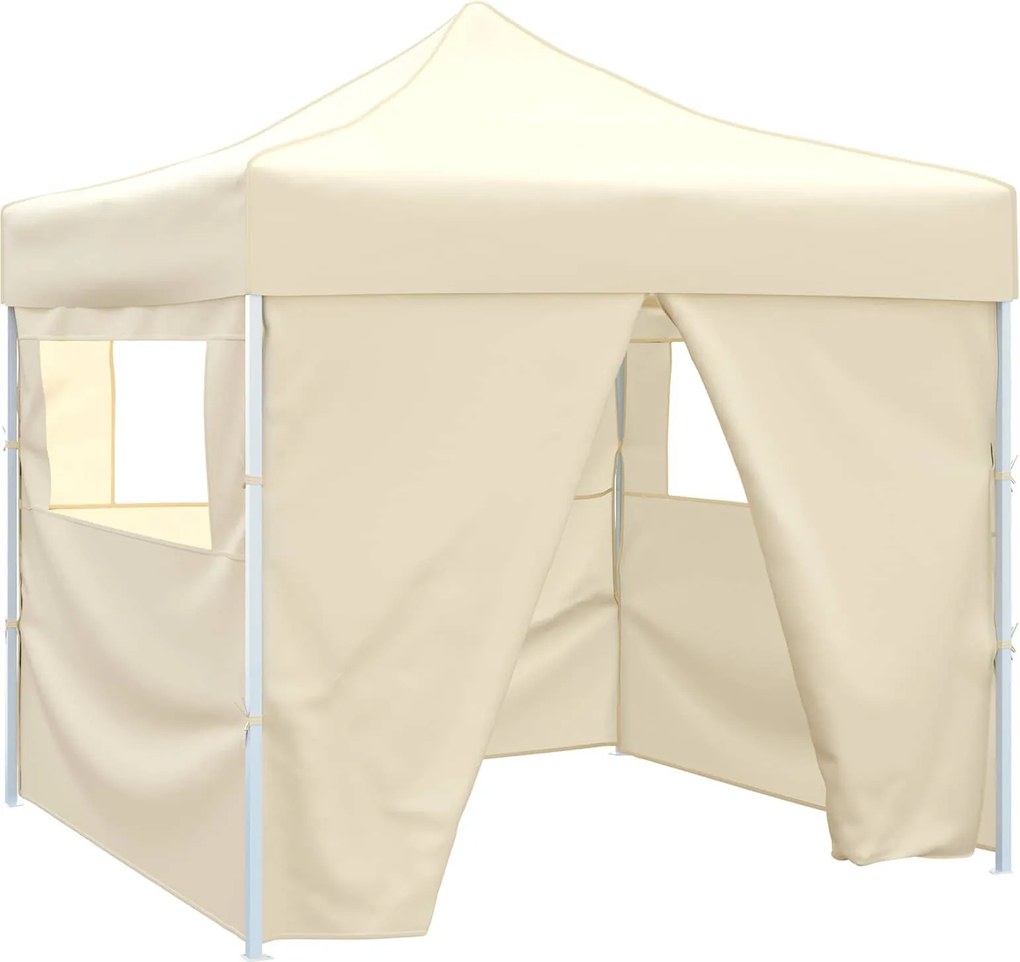 vidaXL Cort pentru Petreceri Crem 291 x 291 x 315 cm Material Oxford