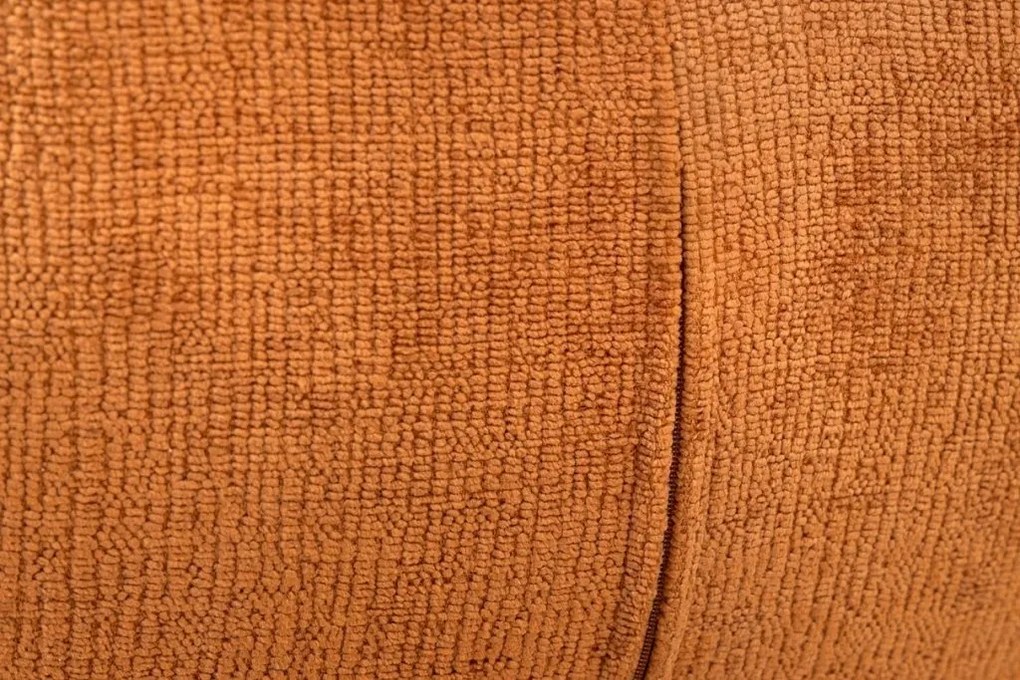 Set de 2 scaune pivotante, Metal Negru, Chenille Maro, UNIQUE A-46319 VC