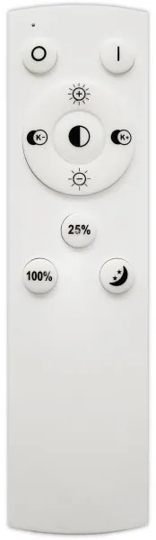 Lustră LED dimabilă pe cablu Top Light ORBIT LED/40W/230V 3000-6500K d. 50 cm alb + telecomandă