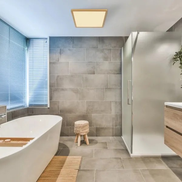 Plafonieră LED dimabilă pentru baie Globo 41563-18MM SAPANA LED/18W/230V IP44