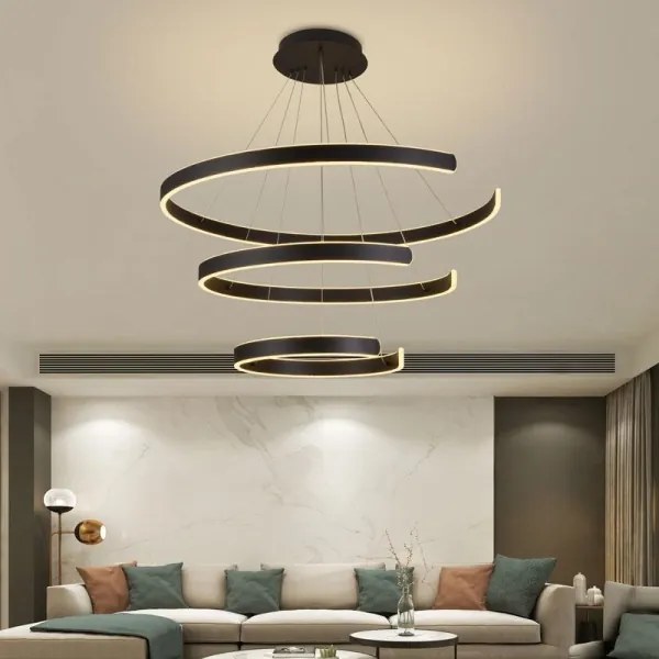 Lustră LED dimabilă pe cablu LED/220W/230V 3000-6500K + telecomandă