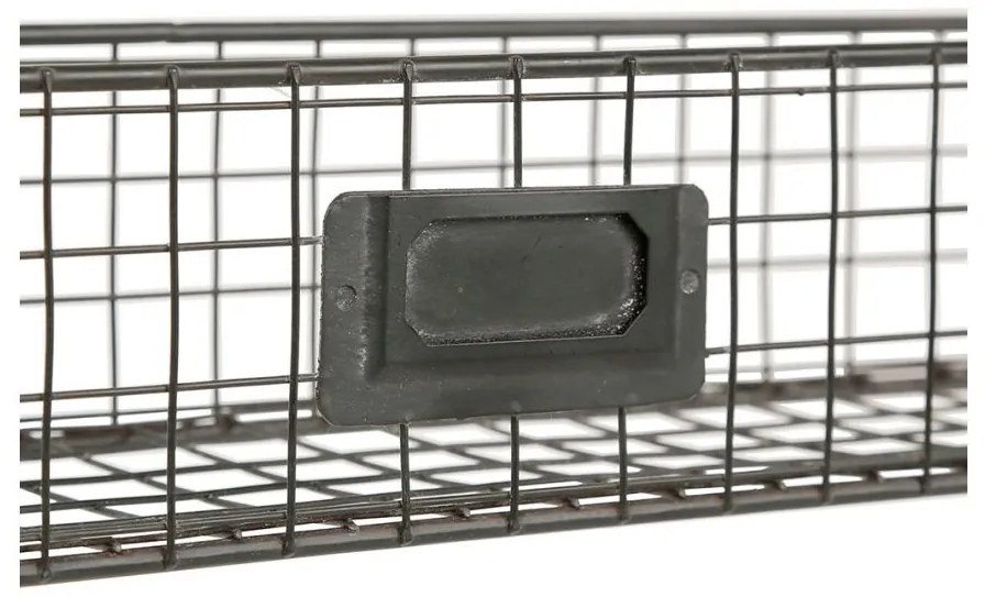 Raft de perete din metal si mesteacan, Reserve