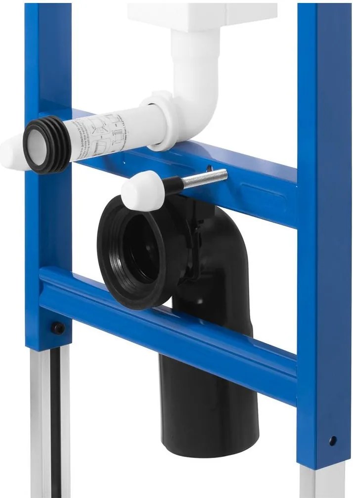 Cadru WC incastrat Rea cu buton HD auriu