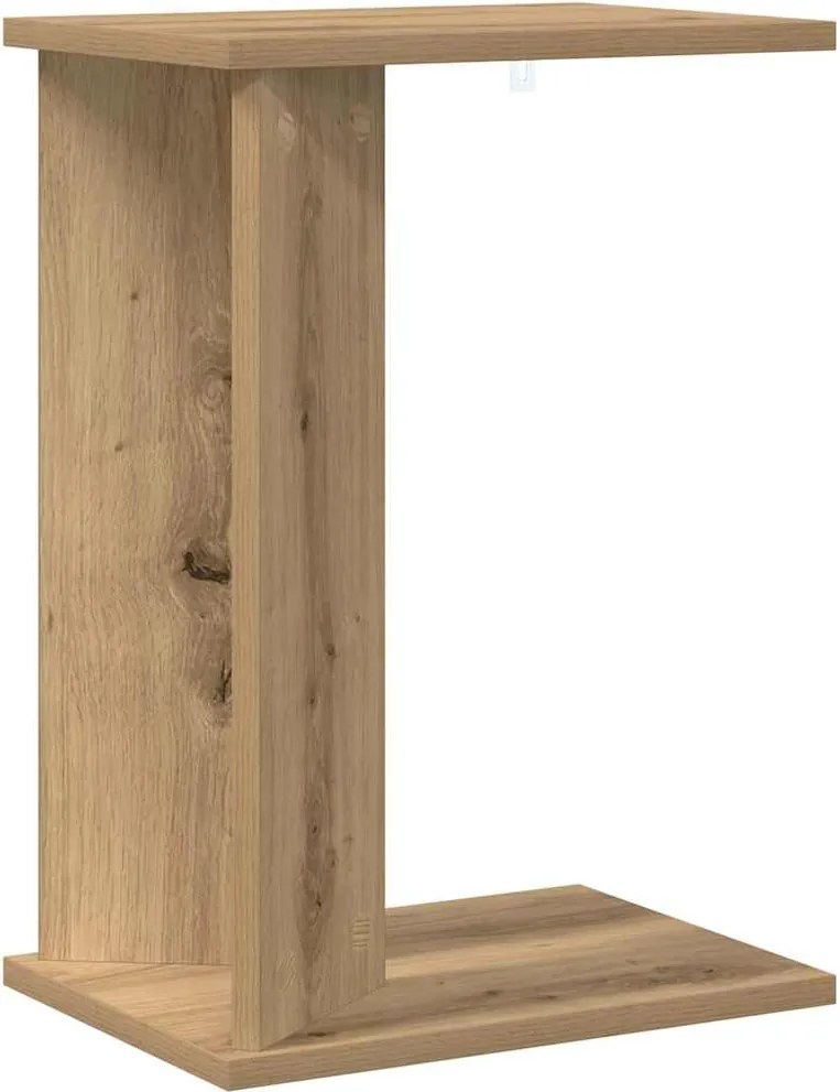 vidaXL Masă laterală Stejar Artizanal 35 x 25 x 50 cm Lemn compozit