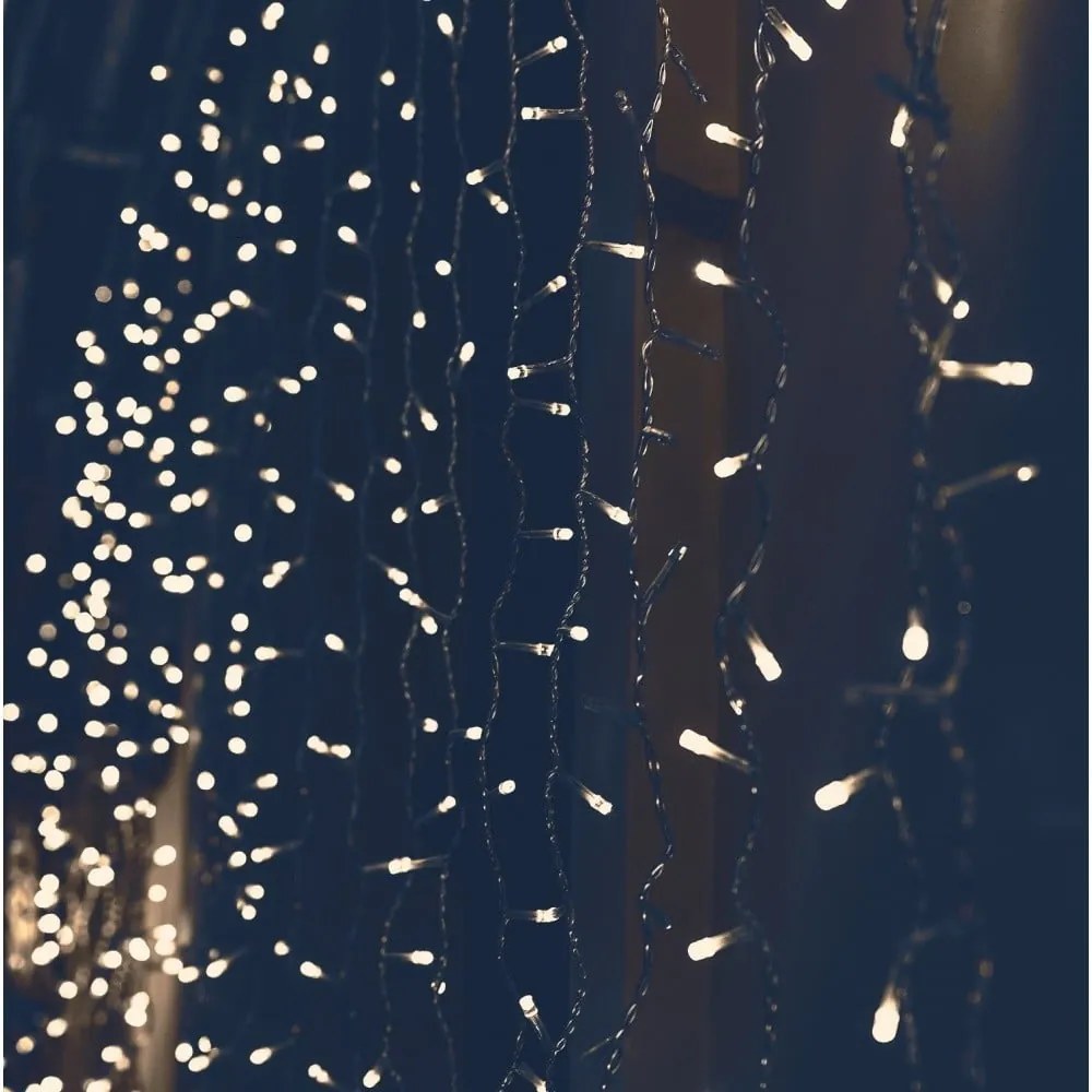 Ghirlandă luminoasă cu LED DecoKing Basic Chain Lights, lungime 7,43 m, 60 beculețe, verde