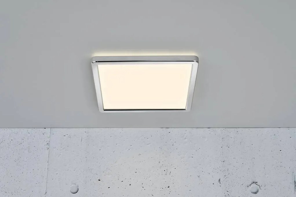 Plafoniera LED design silm IP54 baie Oja square 29 alb 3000-4000K 2015066133 NL