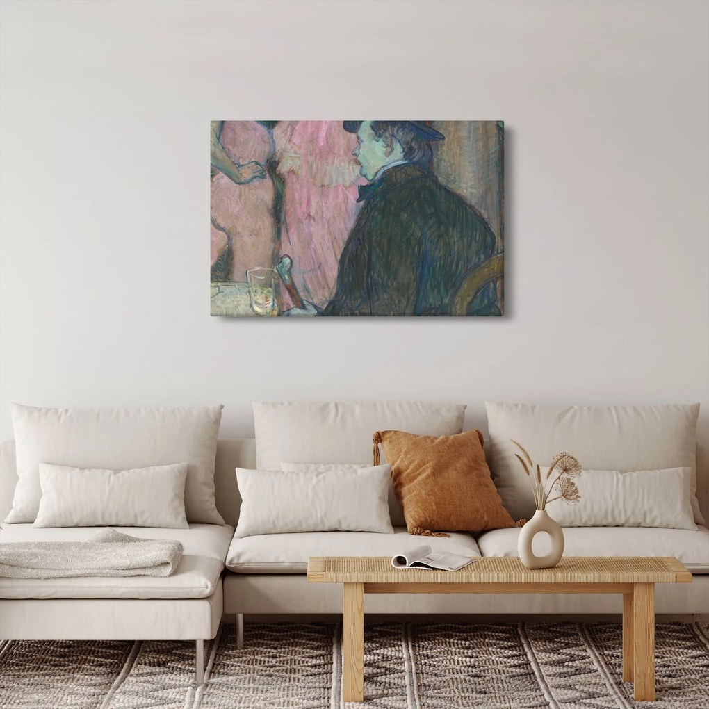 Tablou - Henri de Toulouse-Lautrec, Maxime Dethomas, reproducere (90x60 cm)