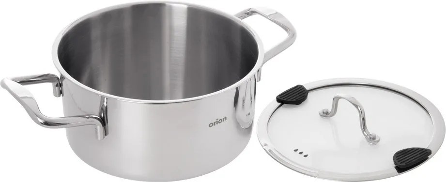 Cratiță cu capac din oțel inoxidabil 3 l Venice – Orion