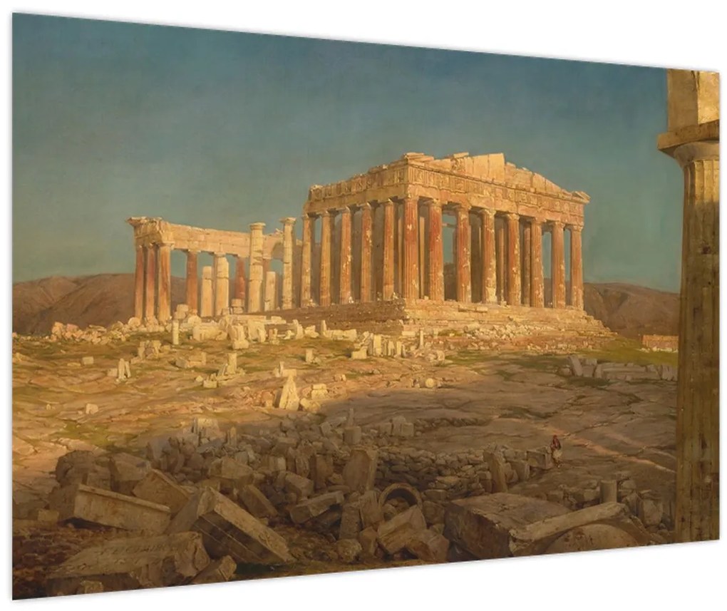 Tablou - Frederic Edwin Church, The Parthenon, reproducere (90x60 cm)