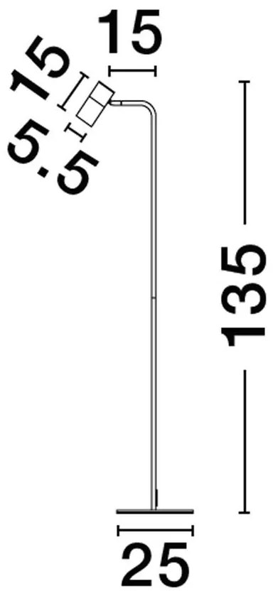 Lampadar modern design minimalist PONGO