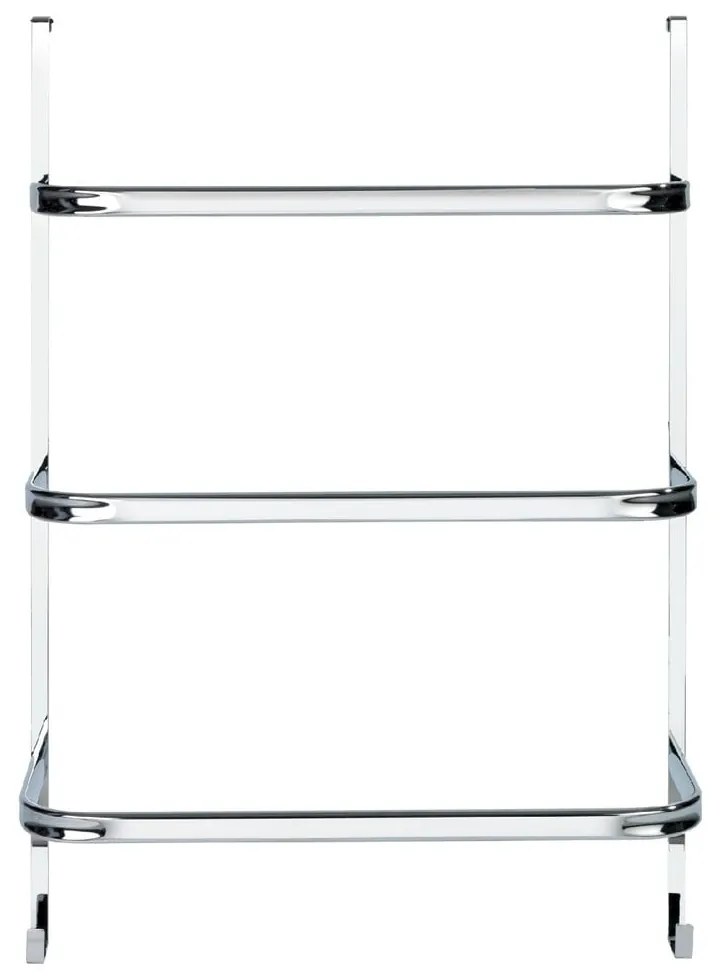 Suport pentru prosoape Wenko Towel Holder Chrome, 21 x 54 cm, argintiu