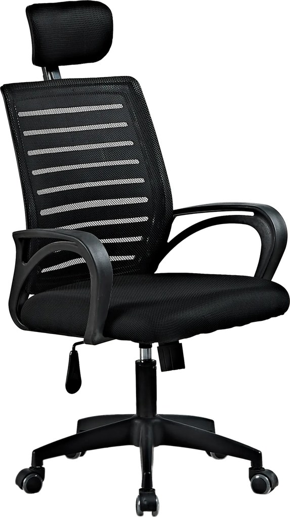 Scaun de birou, negru, TORES