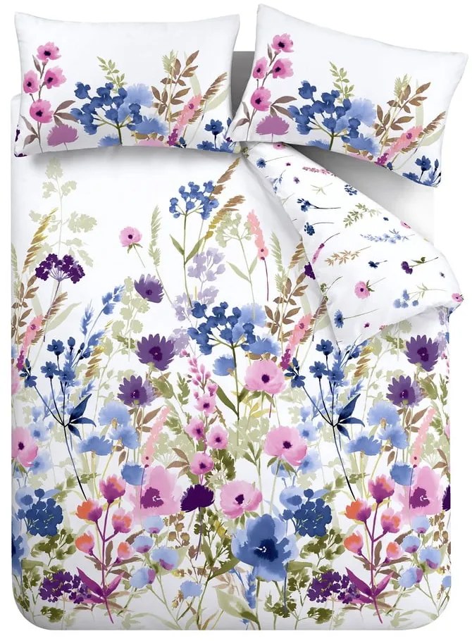 Lenjerie de pat pentru pat dublu 200x200 cm Countryside Floral – Catherine Lansfield