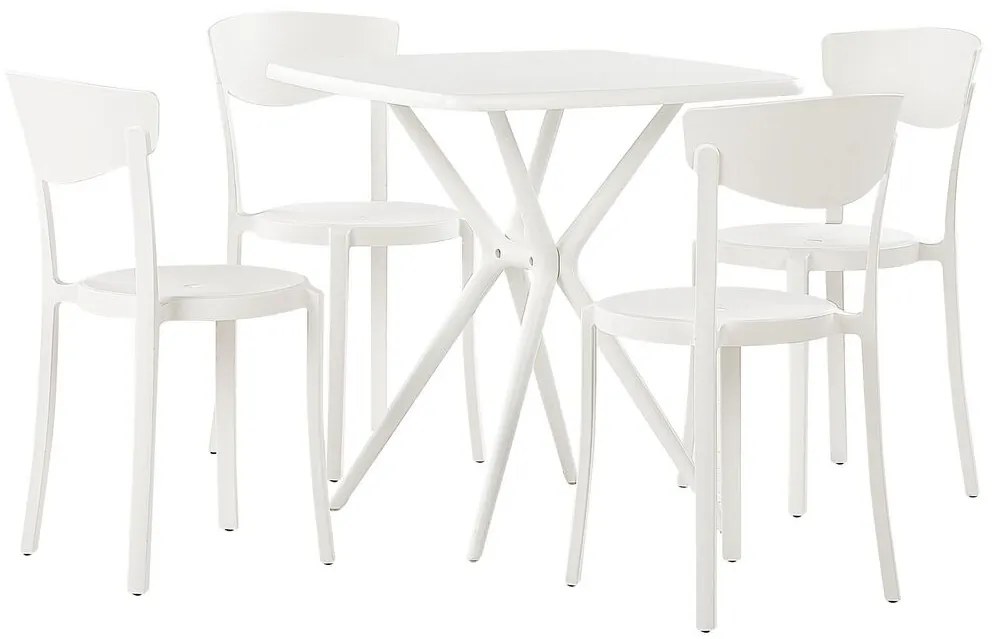 Set mobilier balcon Valkyrja (alb). 1076424