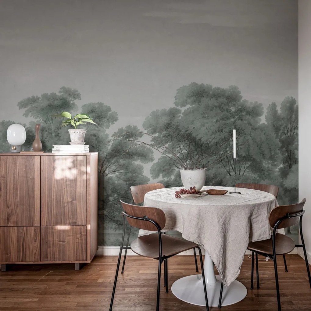 Fototapet, Whispering Forest, Blue, Rebel Walls