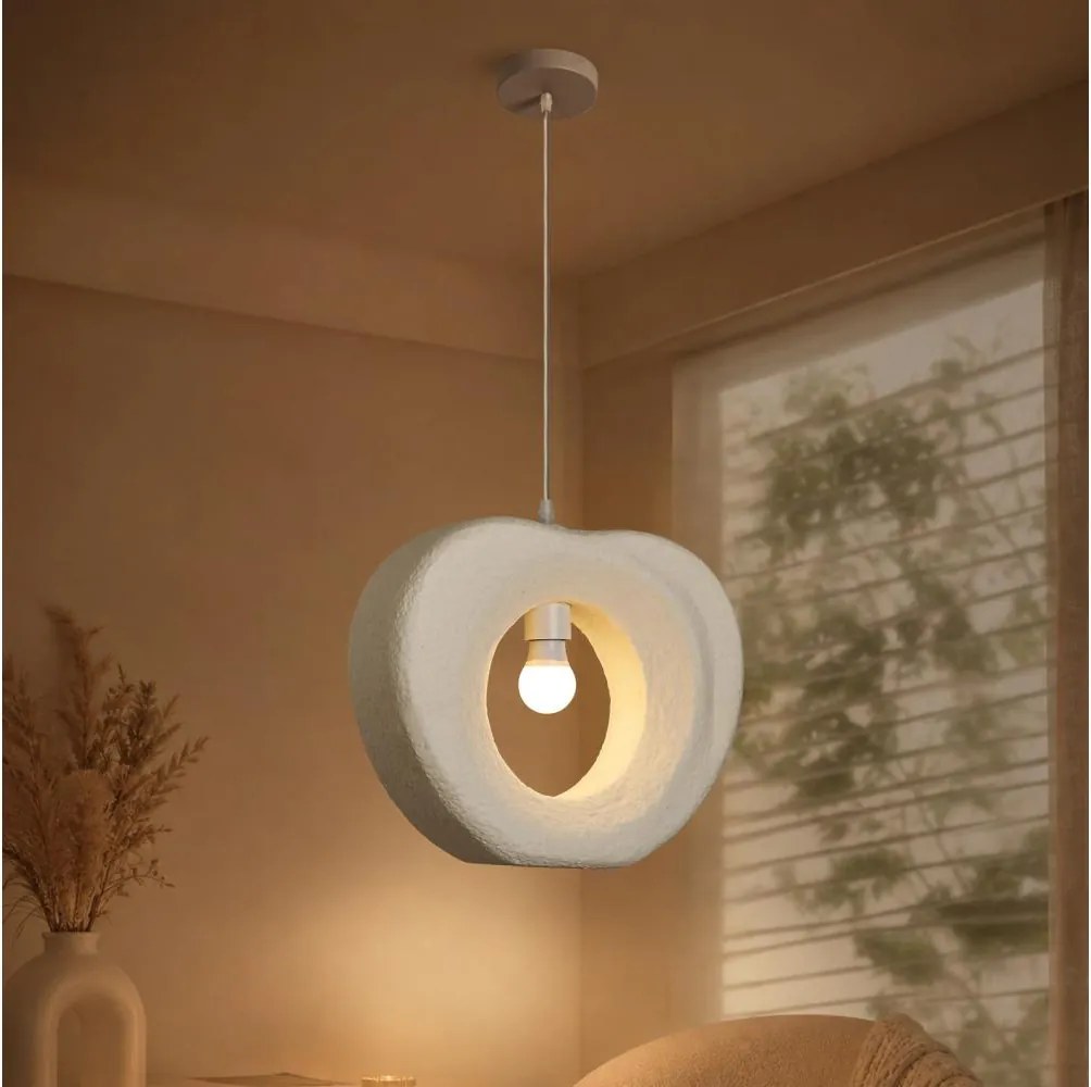 BRILAGI - Lampă suspendată pe cablu WABI SABI 1xE27/60W/230V Ø 38 cm albă