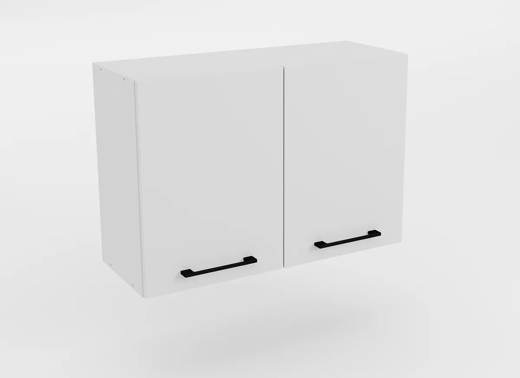 Mobila bucatarie gri cu alb Lorand - 14 - 243.2 cm