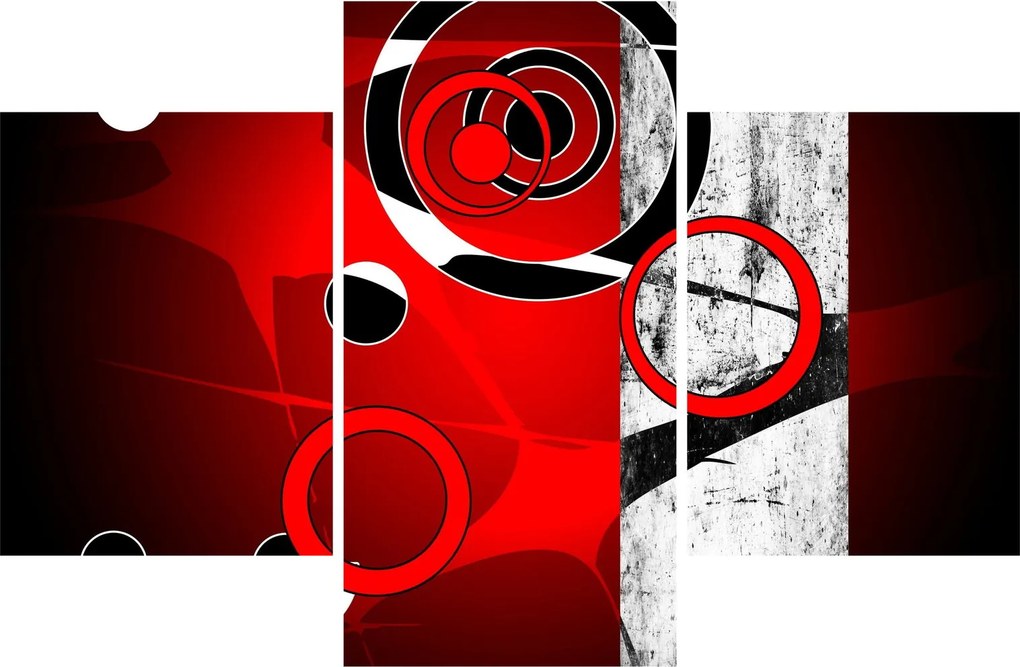 Tablou cu abstracție (90x60 cm)