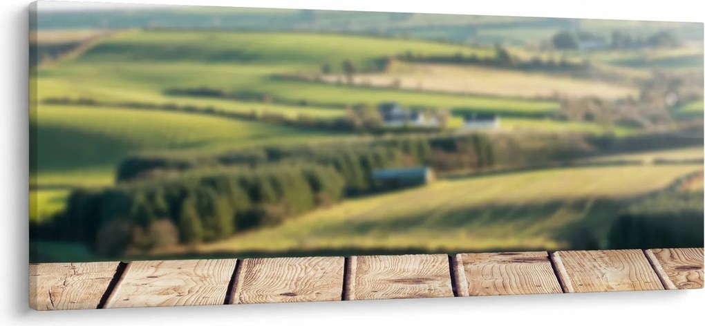 Tablou - Priveliște peisaj (120x50 cm)