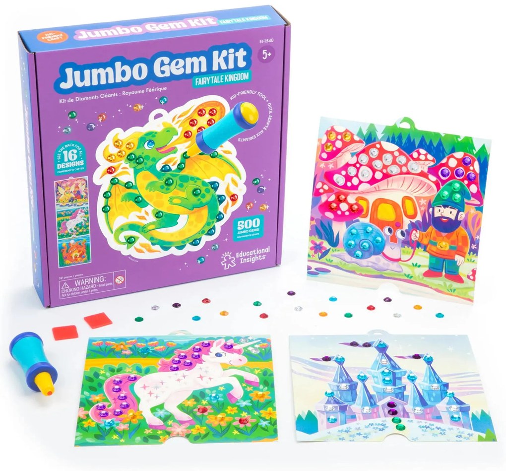 SET CREATIV CU DIAMANTE - REGATUL BASMELOR - EDUCATIONAL INSIGHTS (EI-1540)