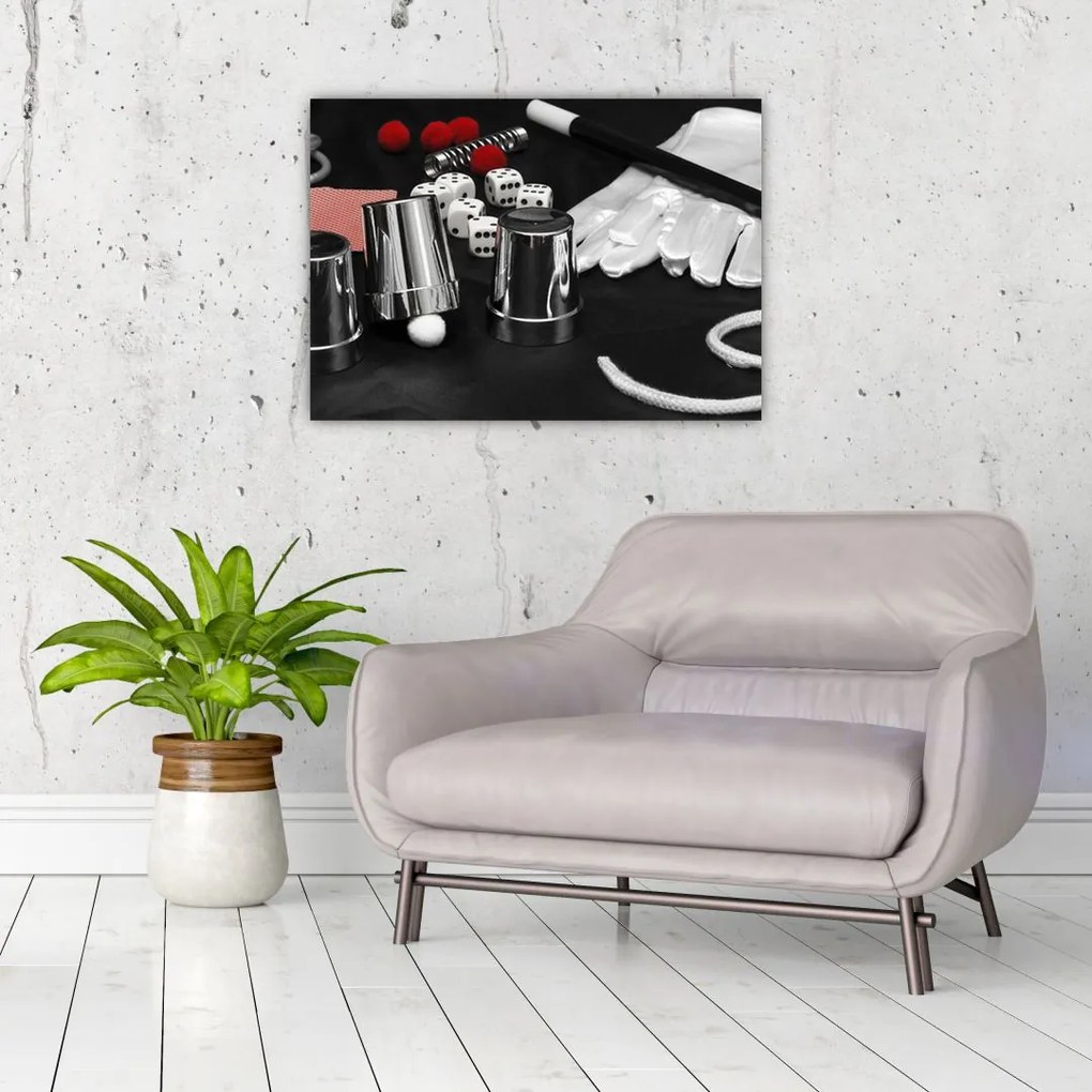 Tablou cu uneltele de magie (70x50 cm)