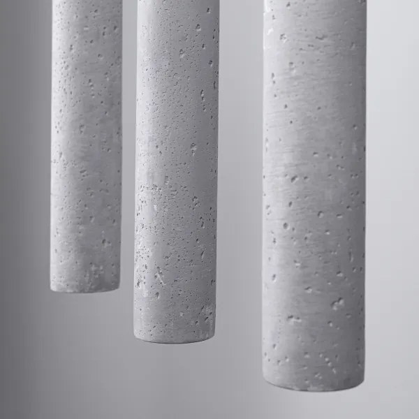 Lustră pe cablu Sollux SL.1272 PASTELO 3xG9/8W/230V beton