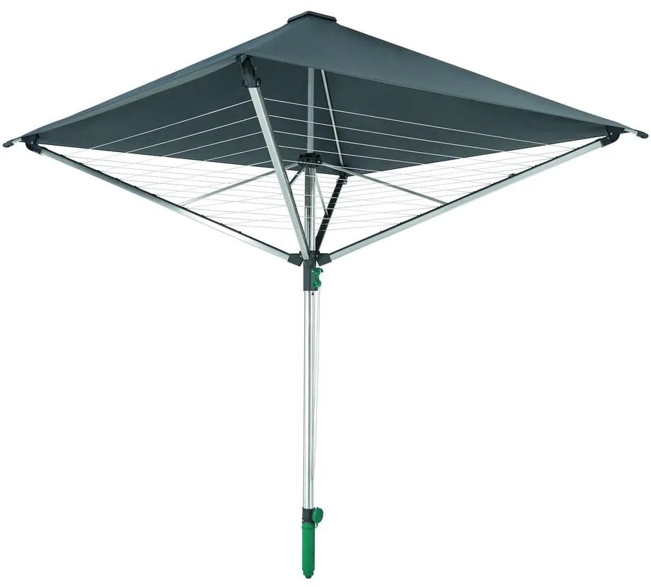 Uscător de rufe argintiu pentru grădină 40 m LinoProtect 400 – LEIFHEIT