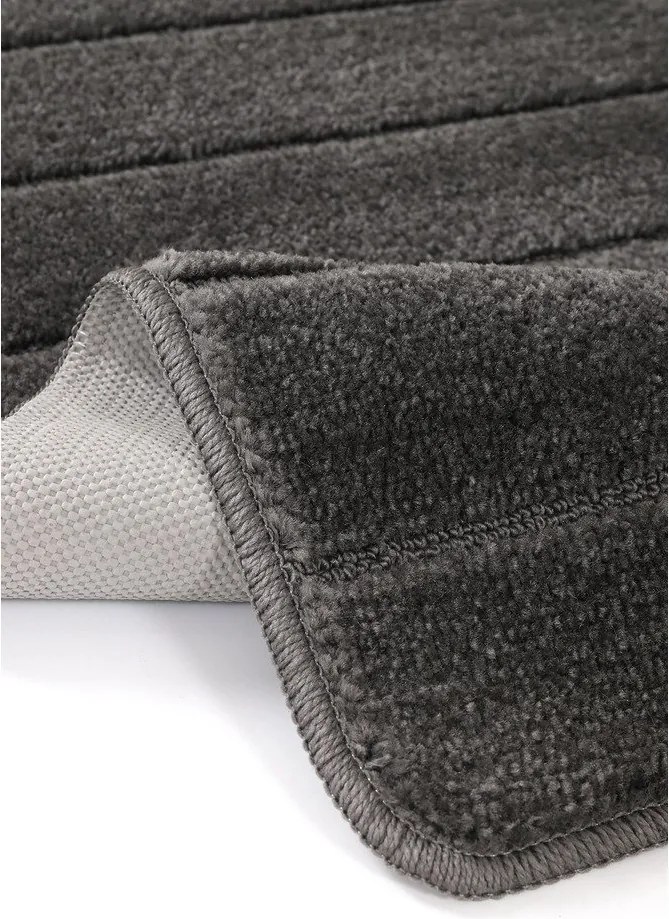 Covorașe de baie gri-antracit 2 buc. 50x80 cm Yeni Cizgli – Foutastic